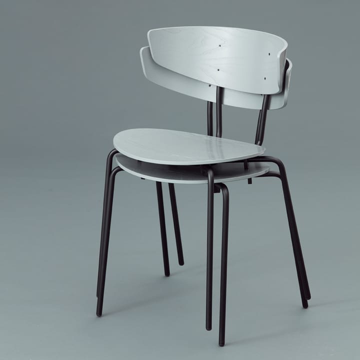 Silla Herman - Black, patas de fresno lacado negro - ferm LIVING