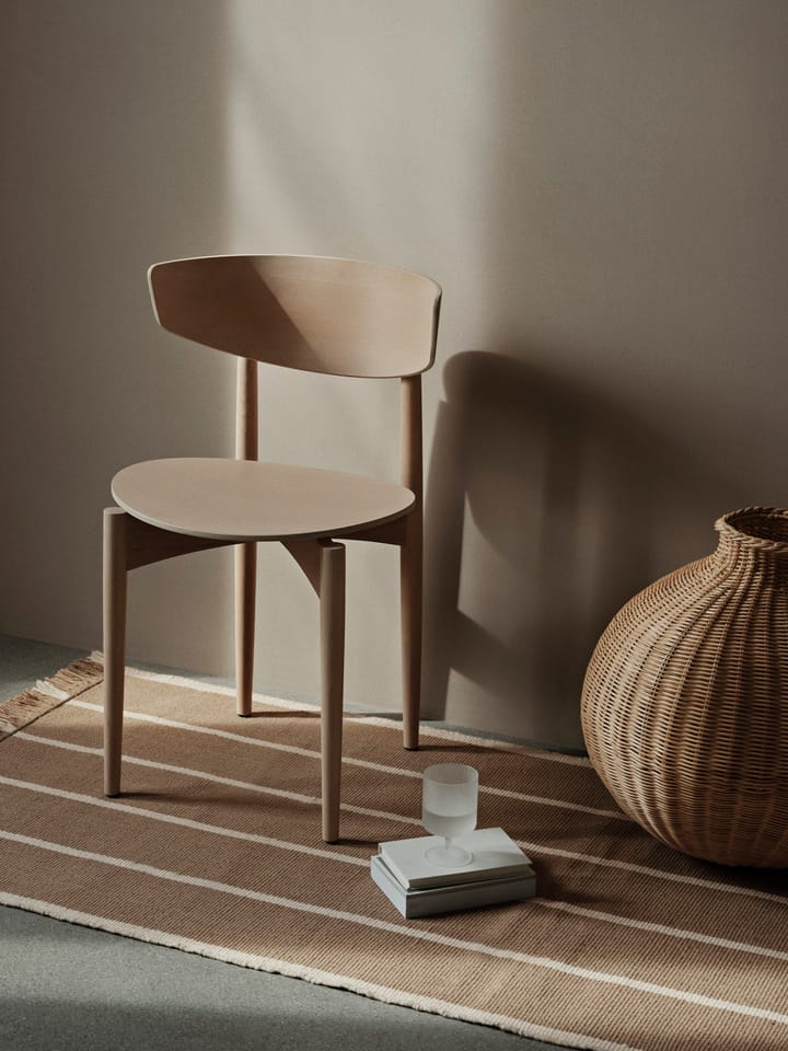 Silla Herman, White Oiled Beech Ferm Living