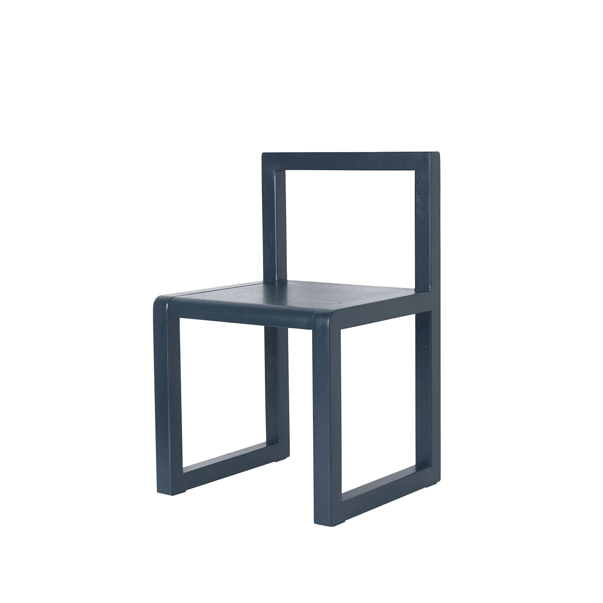 Silla infantil Little Architecht, Dark blue, chapa de fresno Ferm Living