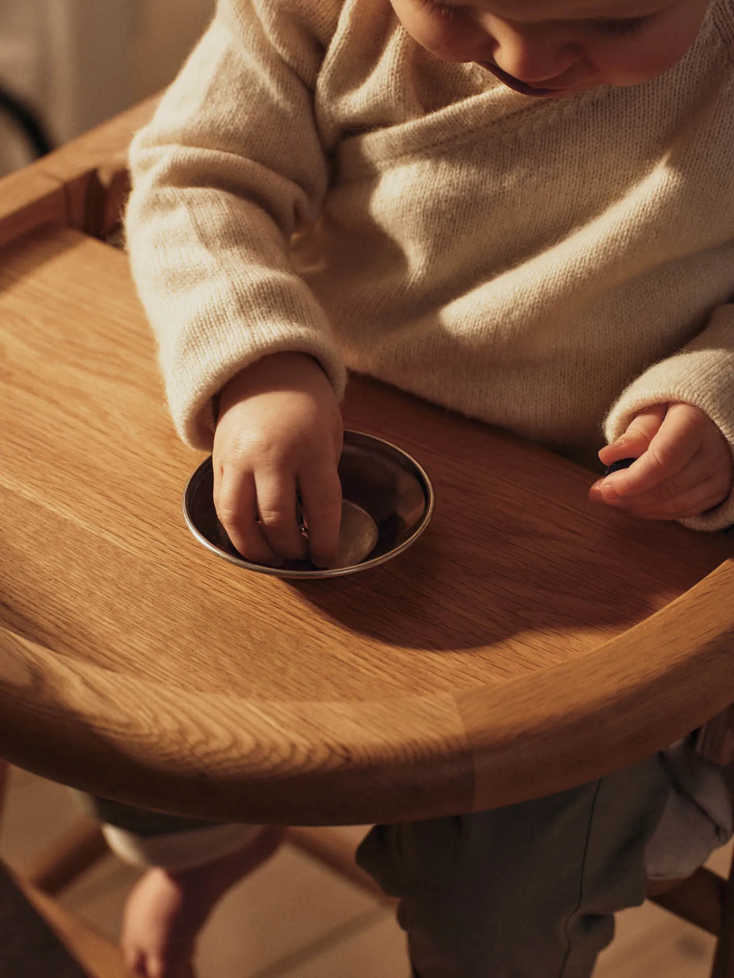 Silla infantil Mura, Roble sin tratar Ferm Living