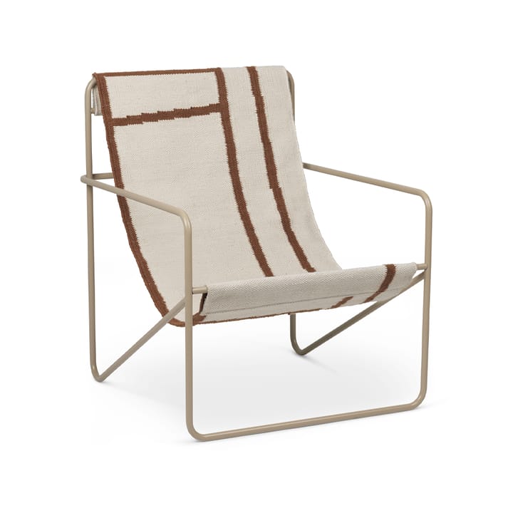 Silla para tomar el sol Desert - Shape, base cashemere - Ferm LIVING