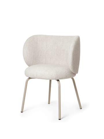 Silla Rico dining chair bouclé - Off-white-cashmere - ferm LIVING
