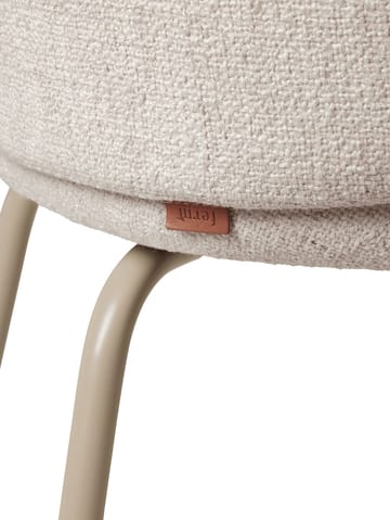 Silla Rico dining chair bouclé - Off-white-cashmere - Ferm Living