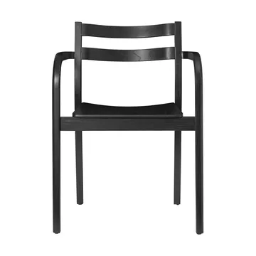Sillón con reposabrazos Boda - Black - Ferm Living