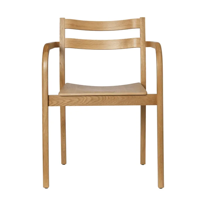 Sillón con reposabrazos Boda - Natural oak - Ferm Living