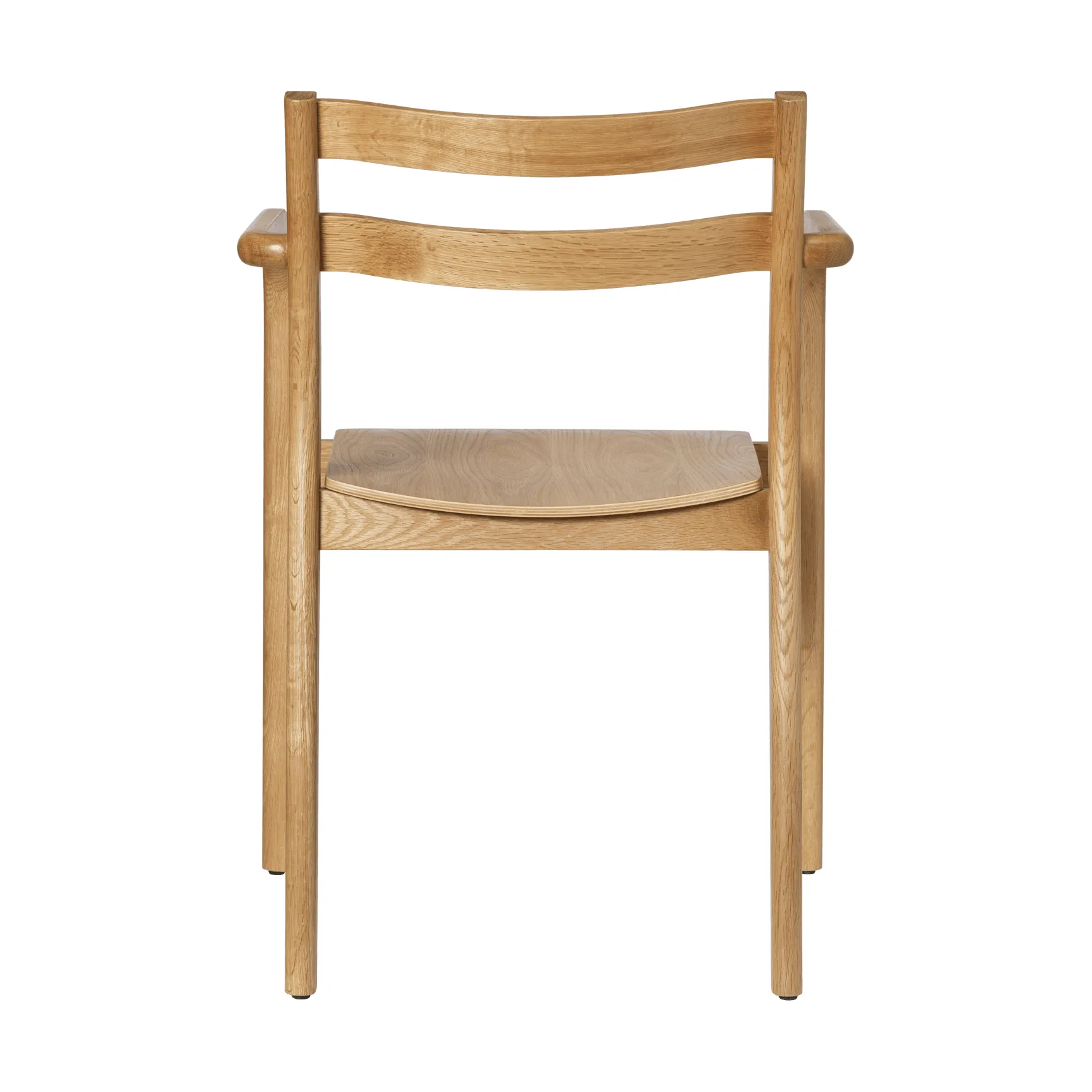 Sillón con reposabrazos Boda, Natural oak Ferm Living