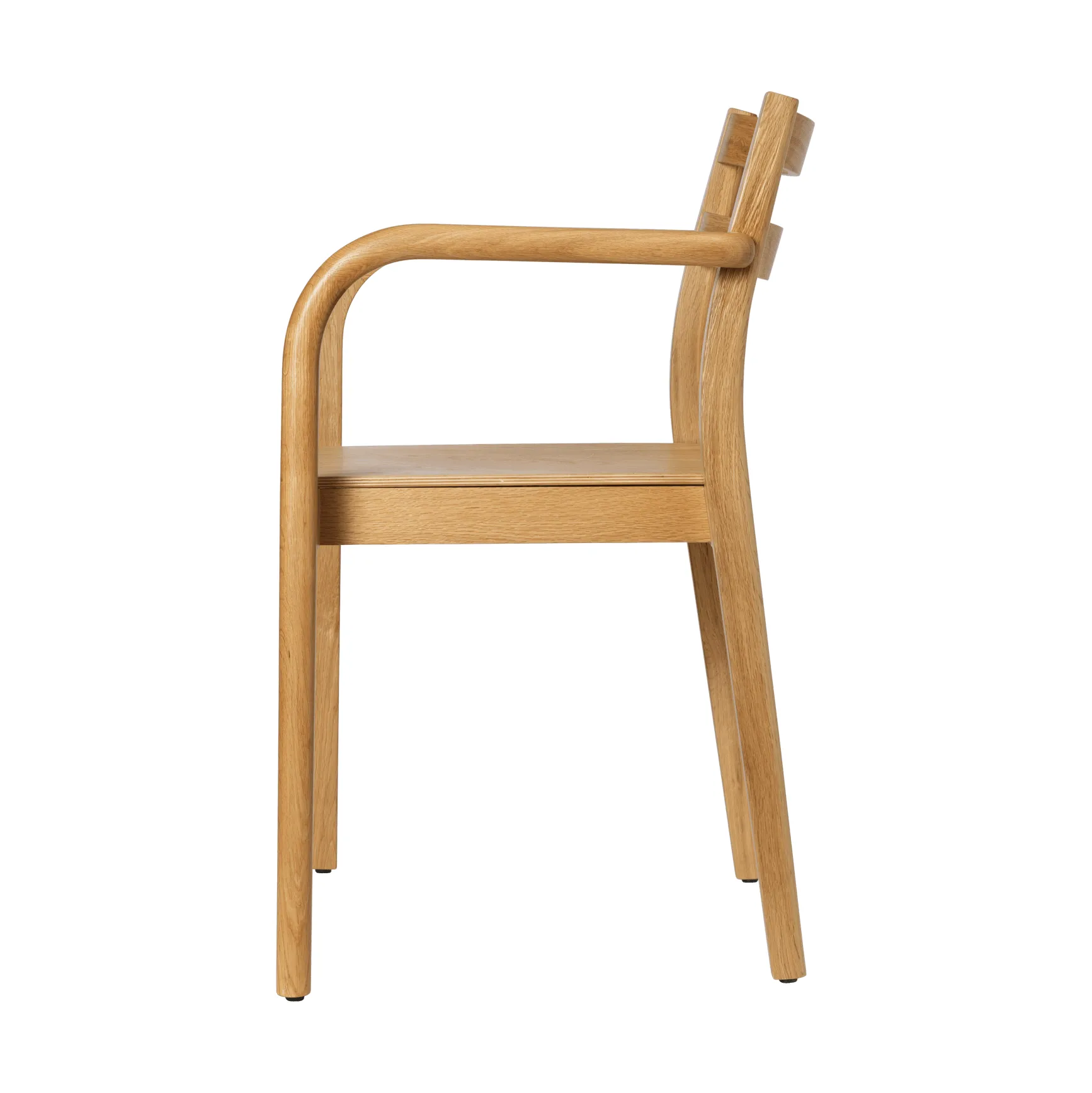Sillón con reposabrazos Boda, Natural oak Ferm Living