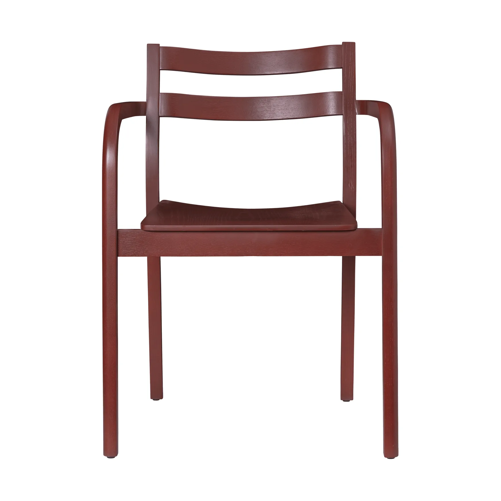 Sillón con reposabrazos Boda, Red brown Ferm Living