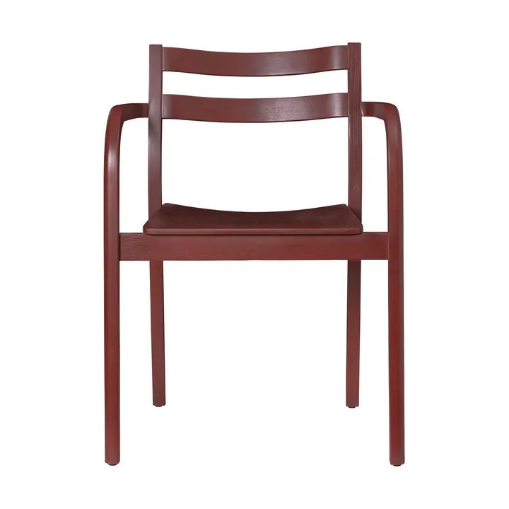 Sillón con reposabrazos Boda - Red brown - Ferm Living