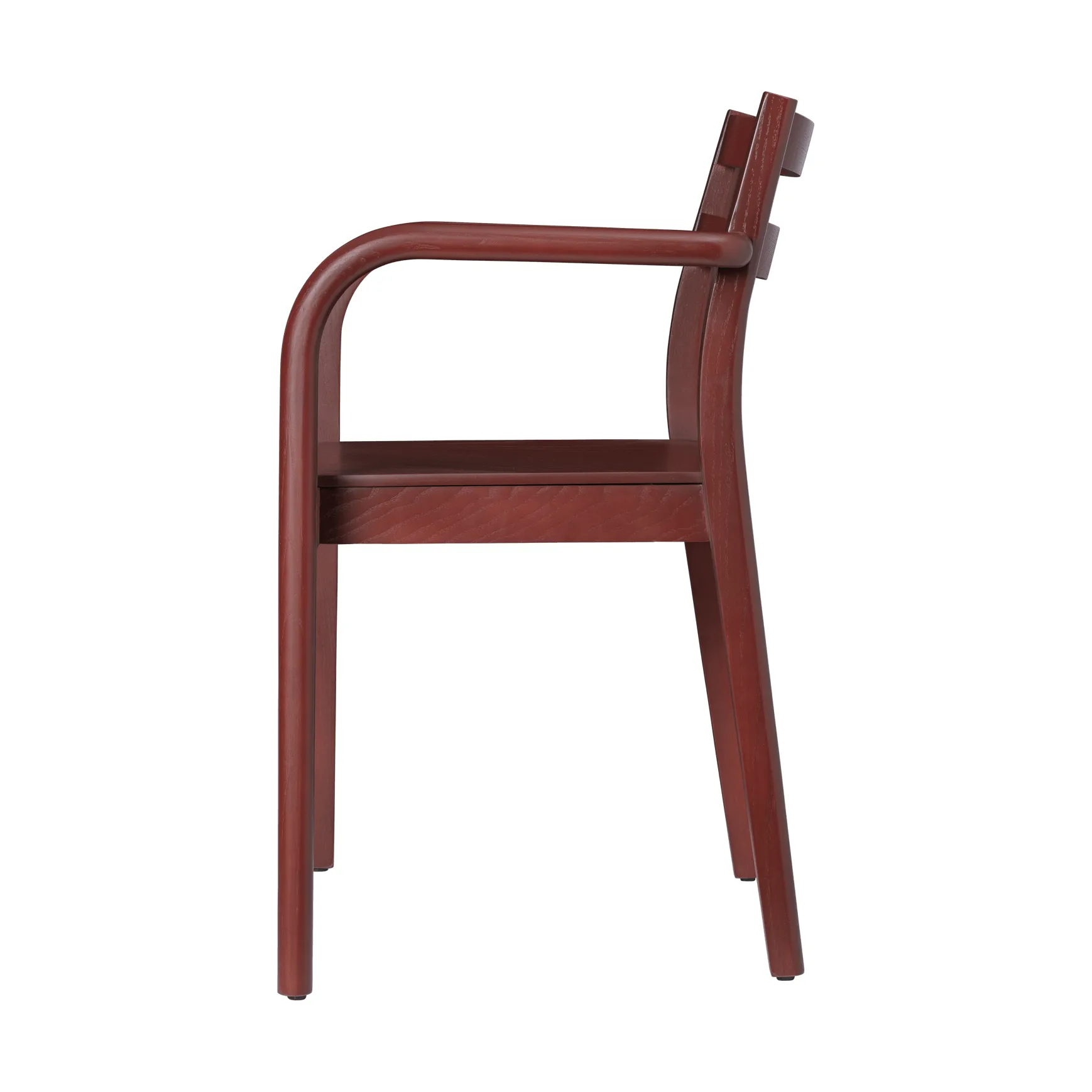Sillón con reposabrazos Boda, Red brown Ferm Living