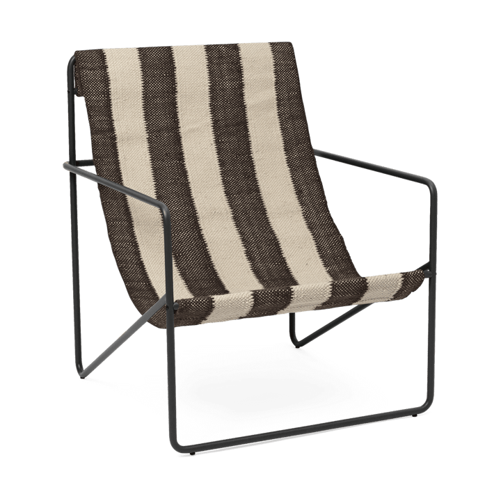 Sillón Desert - Black, off-white, chocolate - Ferm Living