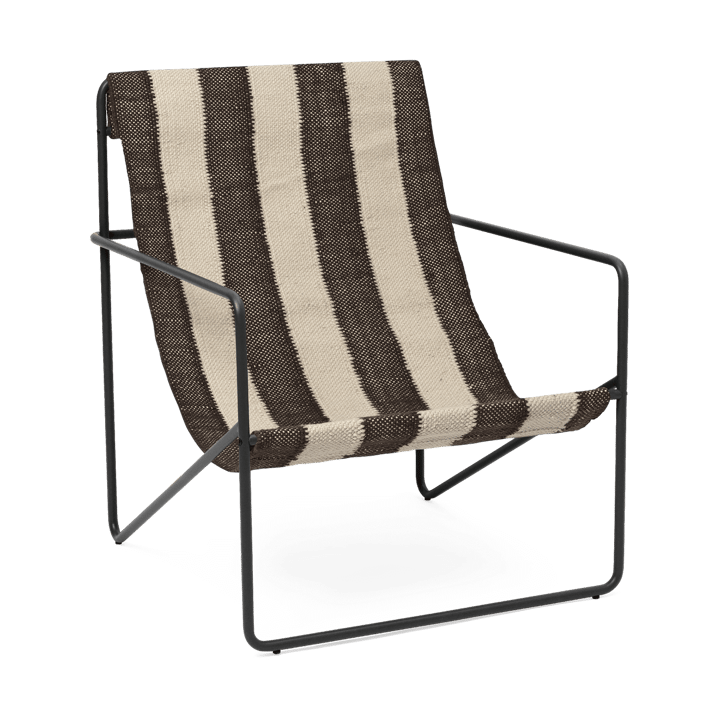 Sillón Desert - Black, off-white, chocolate - Ferm LIVING