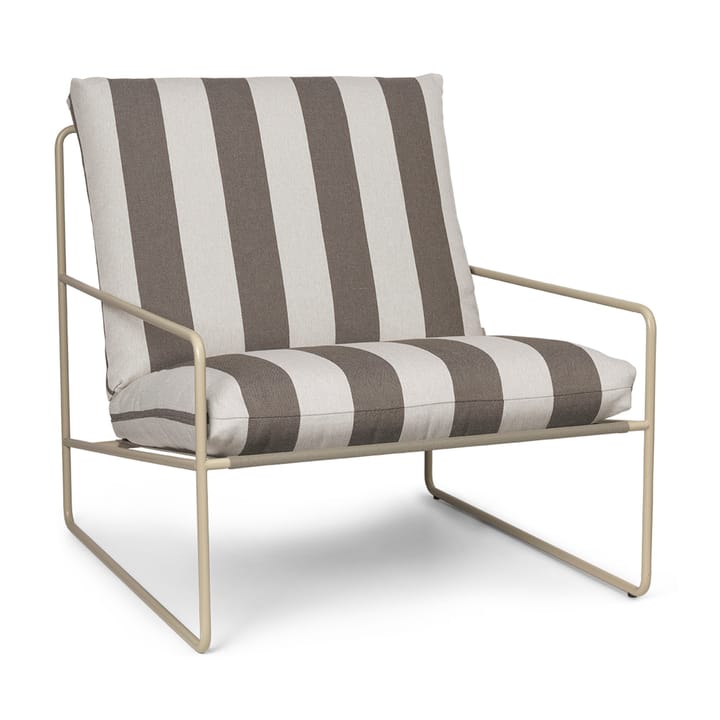 Sillón Desert - Cash stripe-chocolate - Ferm LIVING