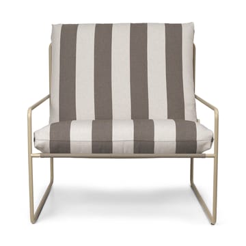 Sillón Desert - Cash stripe-chocolate - Ferm Living