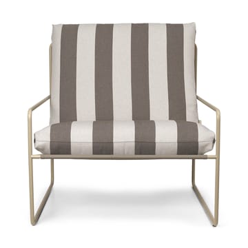 Sillón Desert - Cash stripe-chocolate - ferm LIVING