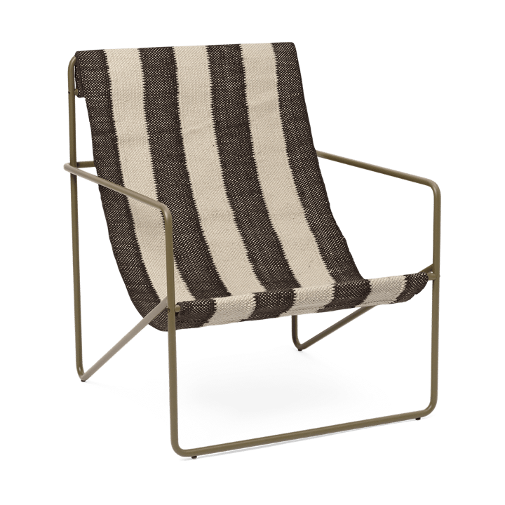 Sillón Desert - Olive, off-white, chocolate - Ferm Living