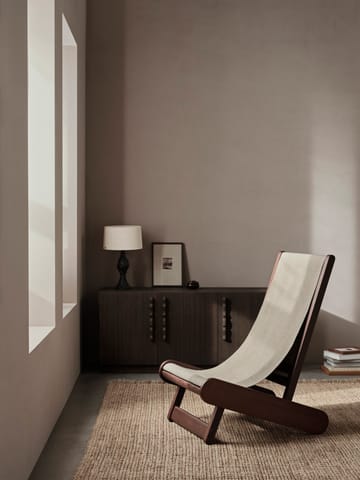 Sillón Hemi - Dark stained, natural - ferm LIVING