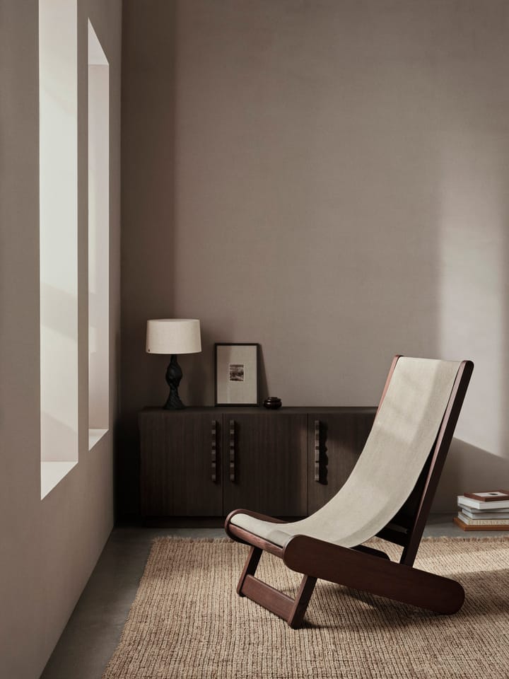 Sillón Hemi, Dark stained, natural Ferm Living