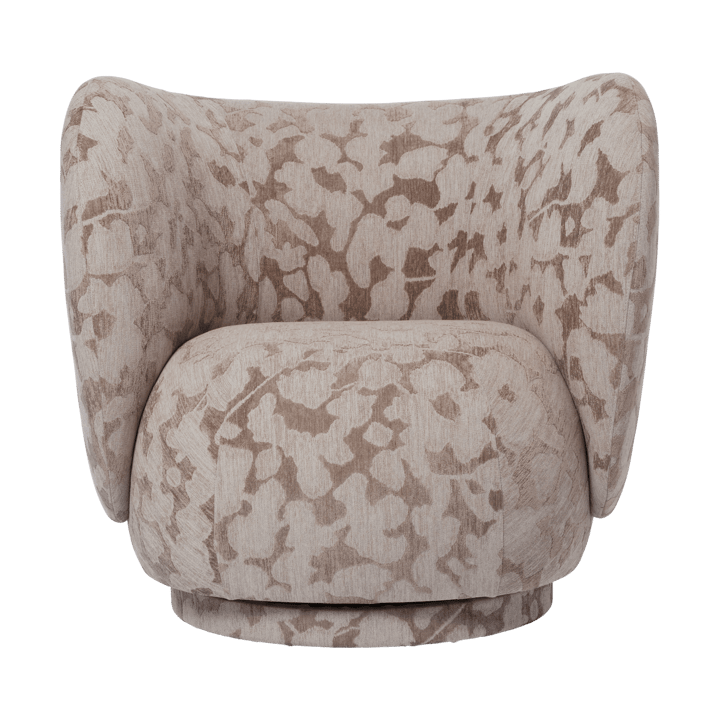 Sillón lounge Rico giratorio - Cilla-Taupe - Ferm Living