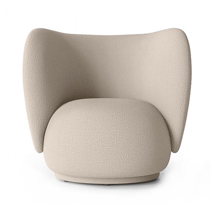 Sillón Rico boucle - Wool bouclé natural - Ferm Living