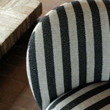 Sillón Rico lounge chair - Louisiana sand black - Ferm Living