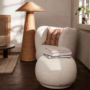 Sillón Rico lounge chair - Warm grey, brushed - ferm LIVING