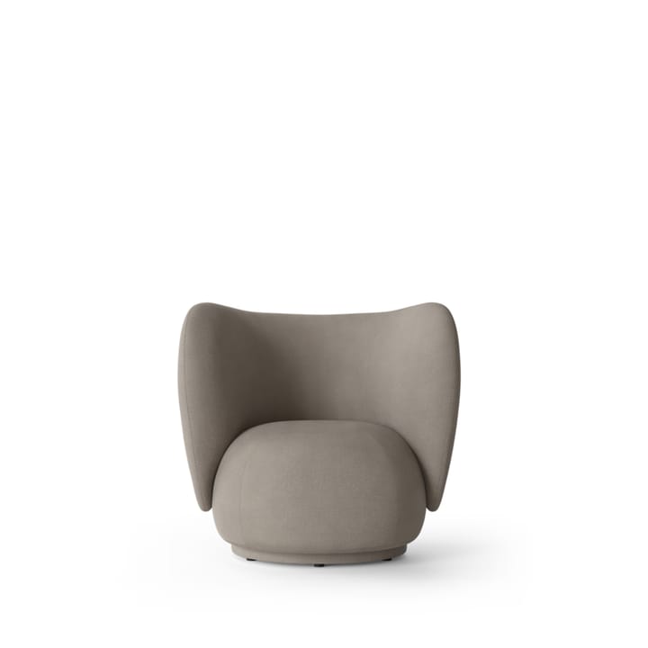Sillón Rico lounge chair - Warm grey, brushed - Ferm LIVING