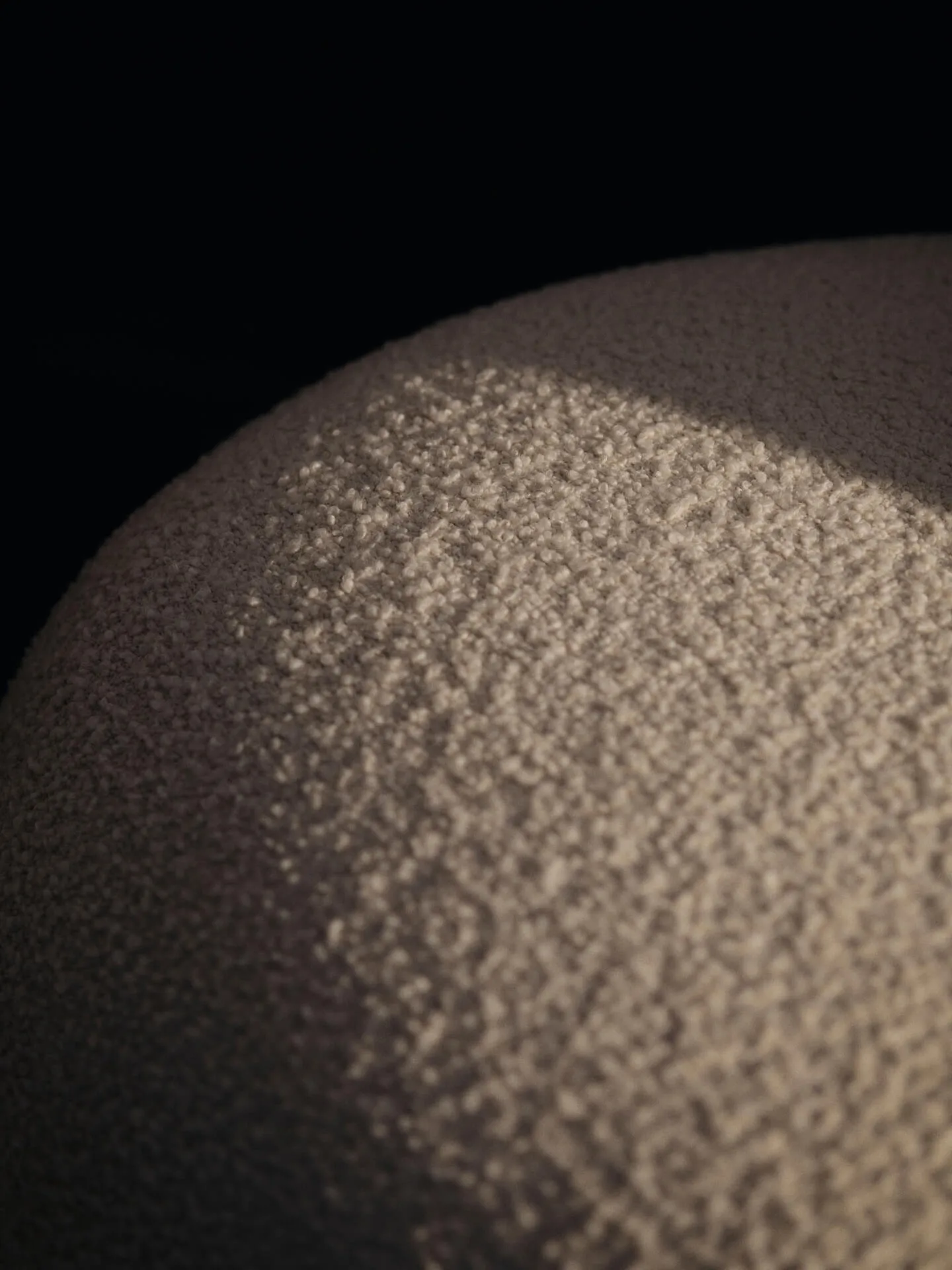 Sillón Rico lounge piccolo, Nordic Bouclé-Off-white Ferm Living