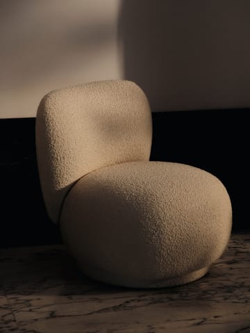 Sillón Rico lounge piccolo - Nordic Bouclé-Off-white - Ferm Living