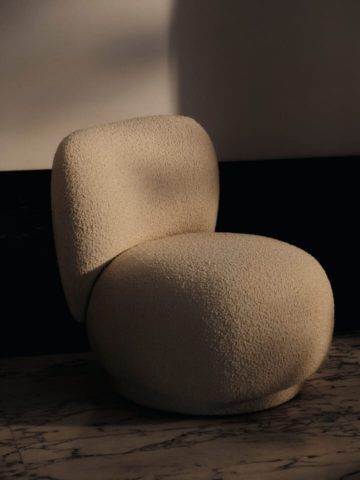 Sillón Rico lounge piccolo, Nordic Bouclé-Off-white Ferm Living
