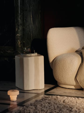Sillón Rico lounge piccolo - Nordic Bouclé-Off-white - Ferm Living