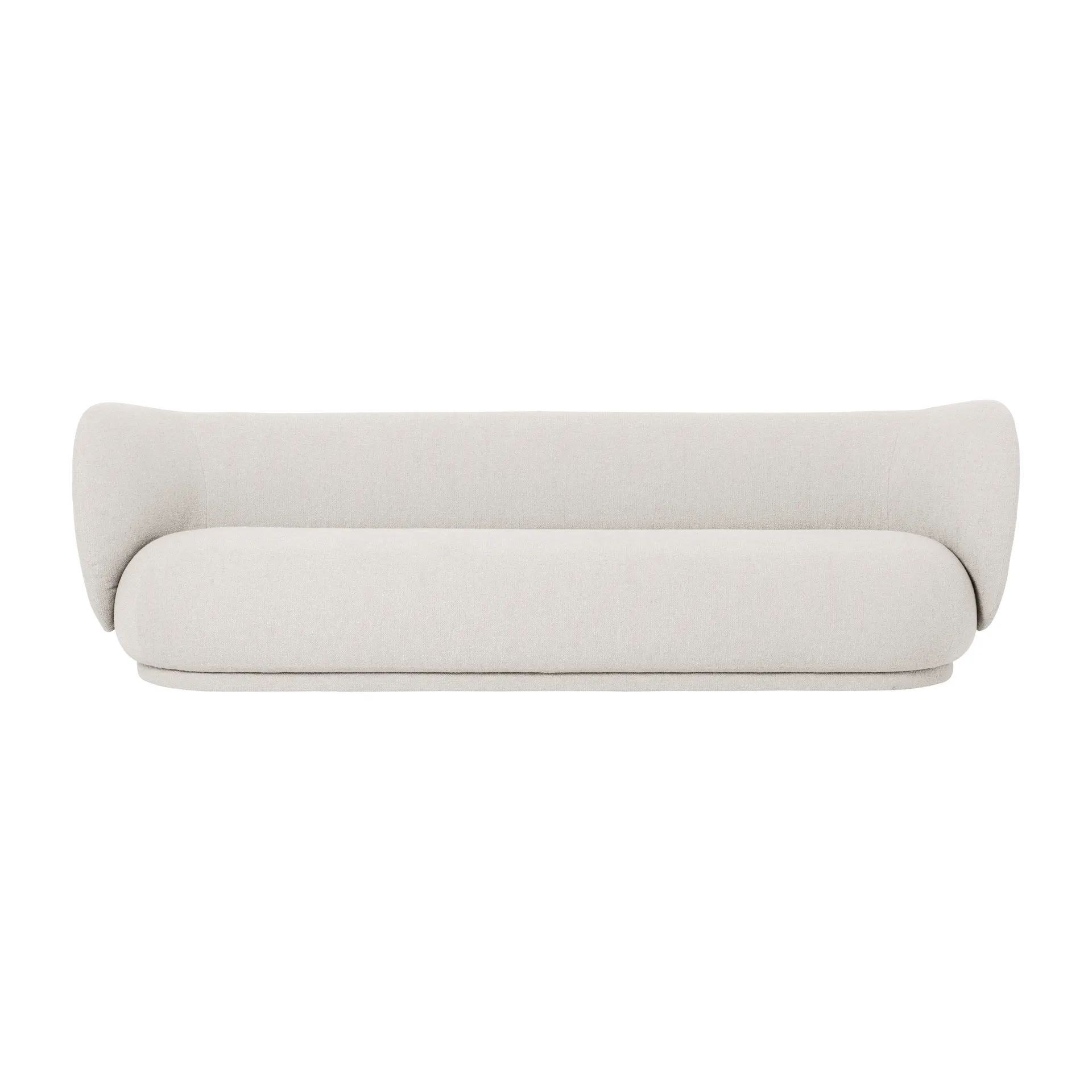 Sofá bouclé 4 plazas Rico, Bouclé offwhite Ferm Living
