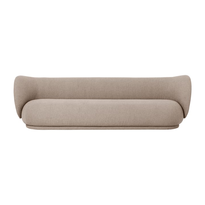 Sofá bouclé 4 plazas Rico - Bouclé sand - Ferm Living