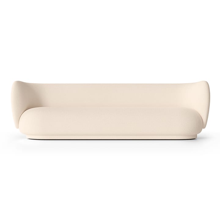 Sofá bouclé 4 plazas Rico - Wool bouclé offwhite - Ferm Living