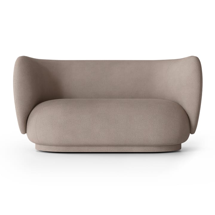 Sofá de 2 plazas Rico - Brushed warm grey - ferm LIVING