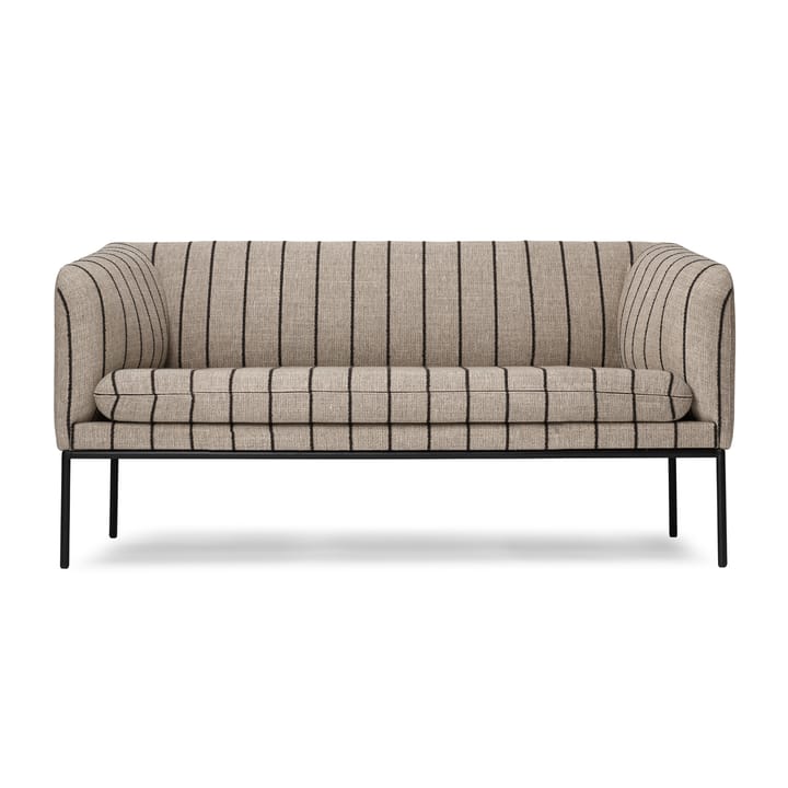 Sofá de 2 plazas Turn - Pasadena (a rayas) - Ferm Living