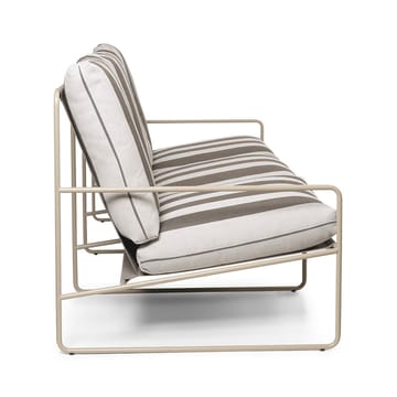 Sofá de 3 plazas Desert - Cash stripe-chocolate - Ferm Living