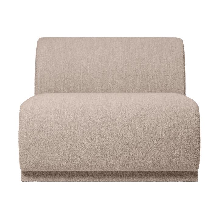 Sofá modular Rico central Soft Bouclé - Natural - Ferm Living
