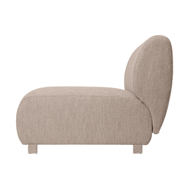 Sofá modular Rico central Soft Bouclé, Natural Ferm Living