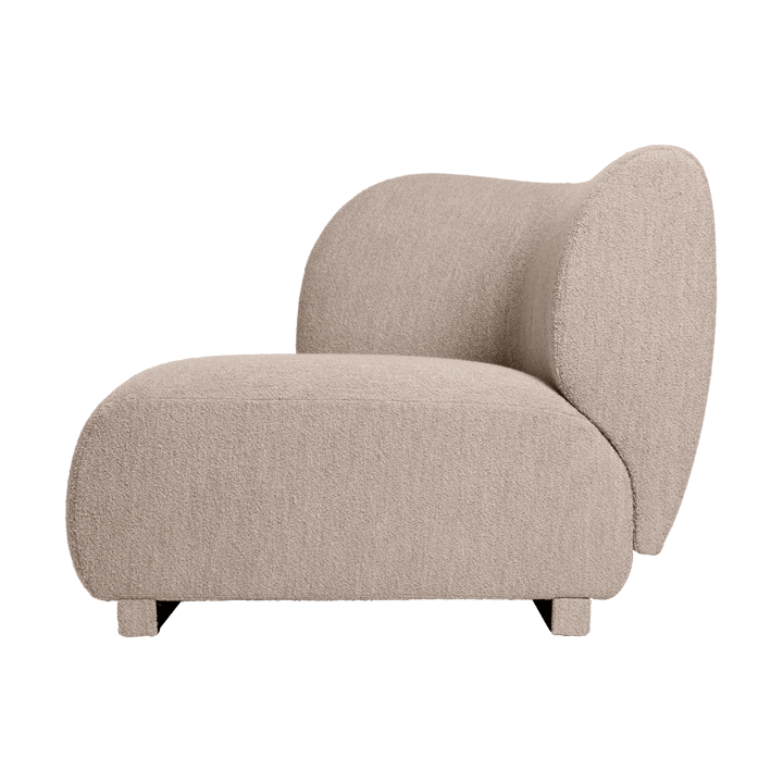 Sofá modular Rico con reposabrazos L (izquierda), Soft Bouclé, Natural Ferm Living