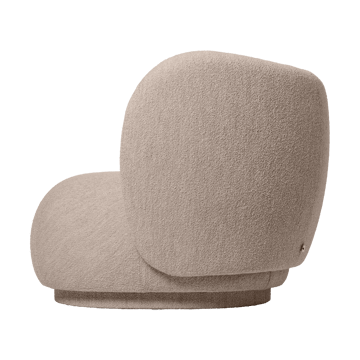 Sofá modular Rico con reposabrazos R (derecha), Soft Bouclé - Natural - Ferm Living