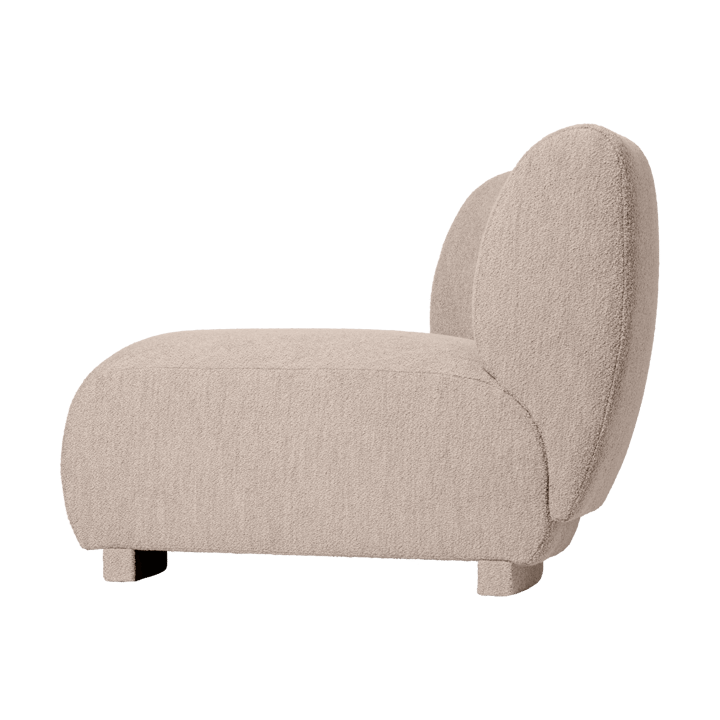 Sofá modular Rico corner 45 Soft Bouclé, Natural Ferm Living
