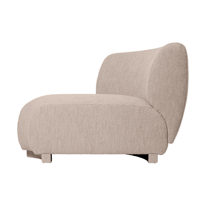 Sofá modular Rico corner 45 Soft Bouclé, Natural Ferm Living