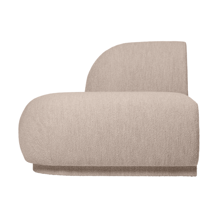 Sofá modular Rico open L (izquierda) - Soft bouclé-natural - Ferm Living