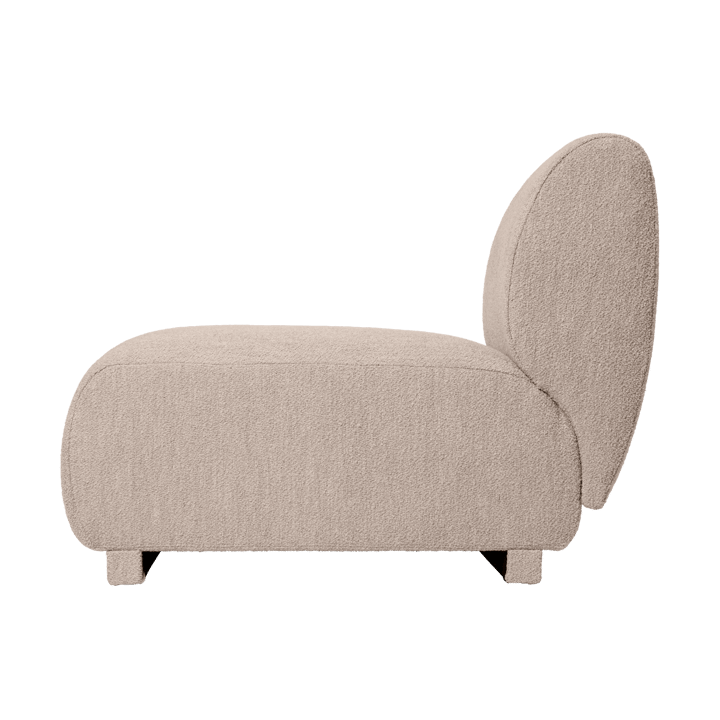 Sofá modular Rico open L (izquierda), Soft bouclé-natural Ferm Living