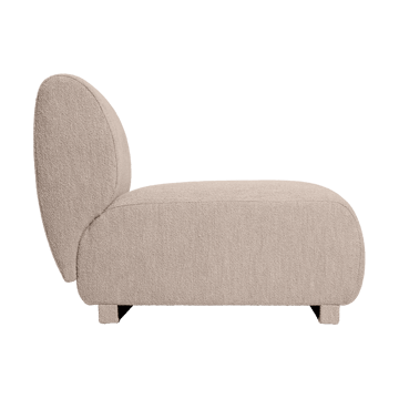 Sofá modular Rico open R (derecha) - Soft bouclé-natural - Ferm Living