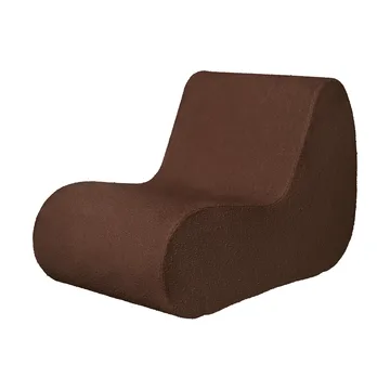 Sofá modular Rouli center module pure bouclé - Chestnut brown - Ferm Living