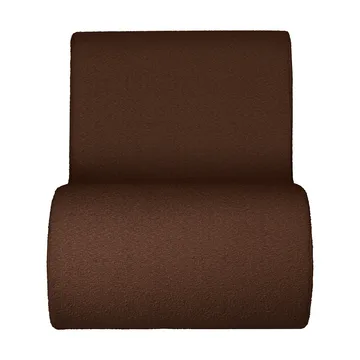 Sofá modular Rouli center module pure bouclé - Chestnut brown - Ferm Living