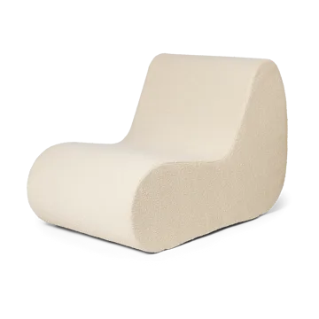 Sofá modular Rouli center module pure bouclé - Off-white - Ferm Living