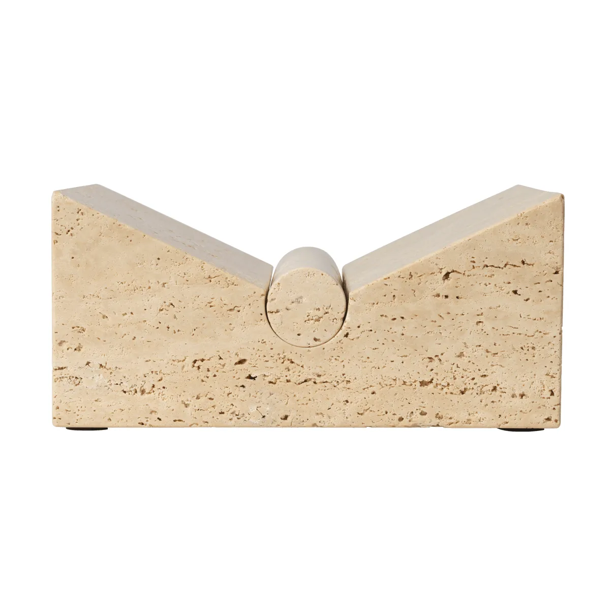 Soporte para libros Tvara, Travertine, 22x22 cm Ferm Living